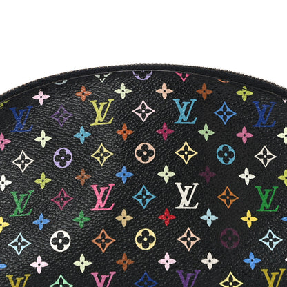 Louis Vuitton Monogram Multicolor Cosmetic Pouch Black Grenade 7 of 18