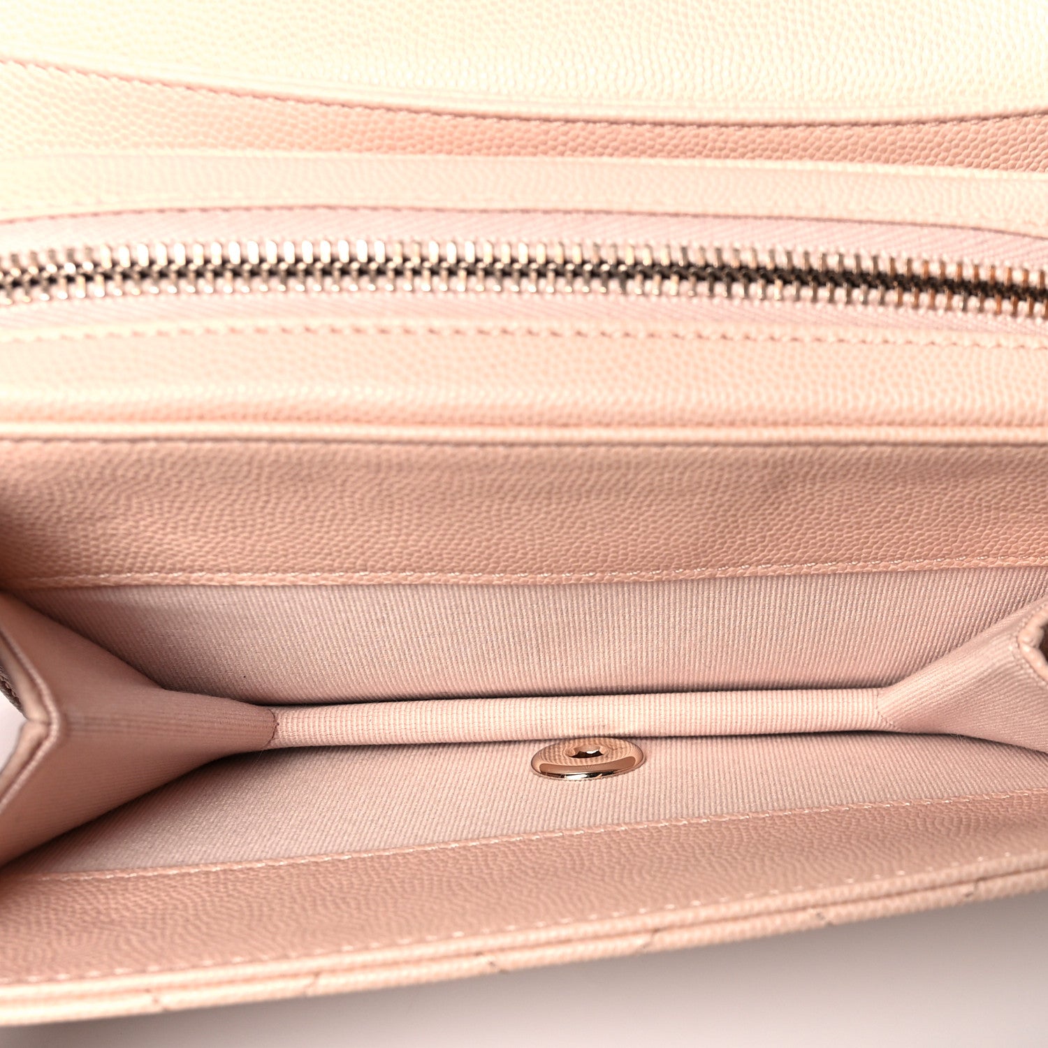 Chanel Caviar Quilted Like A Wallet Flap Light Beige 6 of 11