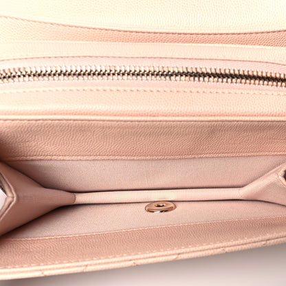 Chanel Caviar Quilted Like A Wallet Flap Light Beige 6 of 11