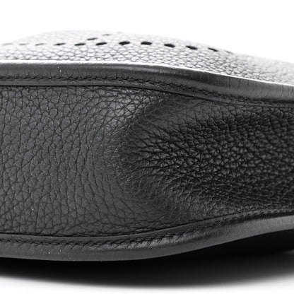 Hermes Taurillon Clemence Evelyne TPM Black 10 of 14