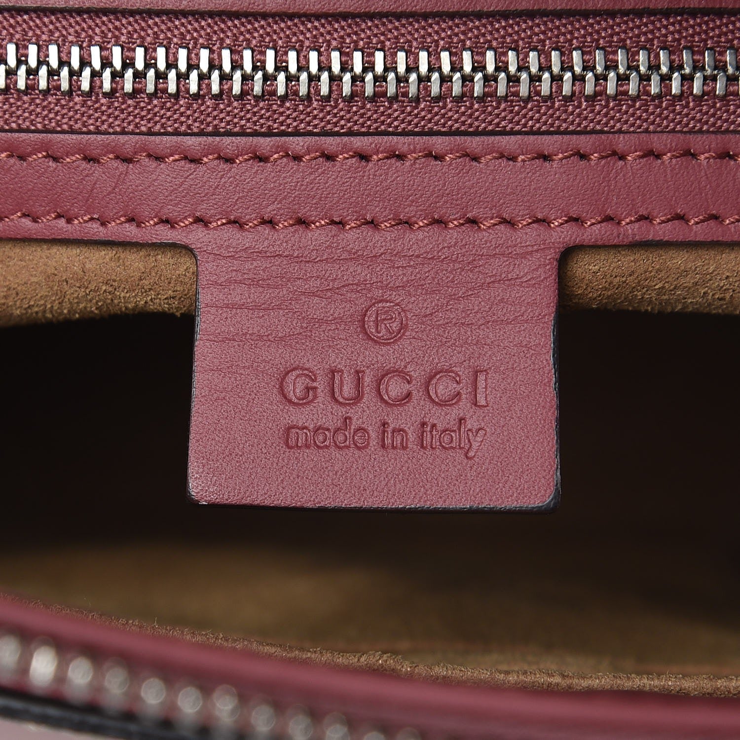 Gucci GG Supreme Monogram Blooms Small Zip Top Tote Beige Multicolor Dry Rose 6 of 10