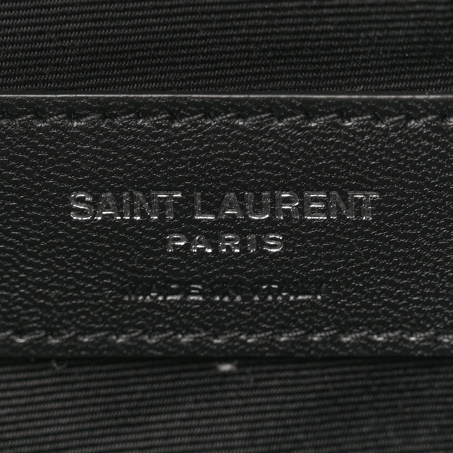 Lambskin Quilted Toy Loulou Puffer Monogram Chain Satchel Black