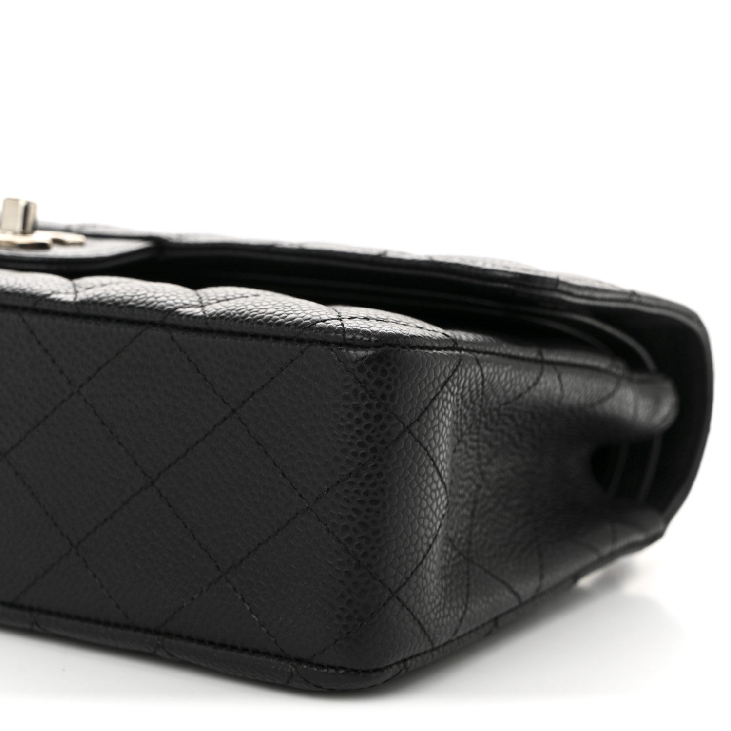 Chanel Caviar Quilted Medium Double Flap Black 10 of 10