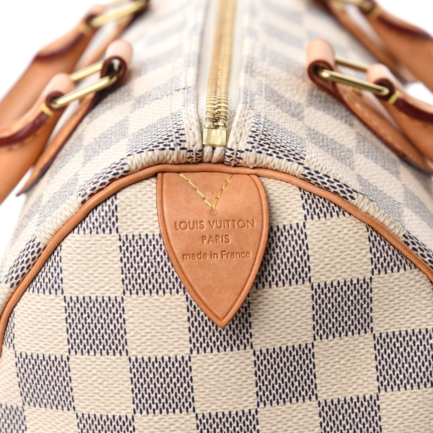 Louis Vuitton Damier Azur Speedy 25 10 of 12