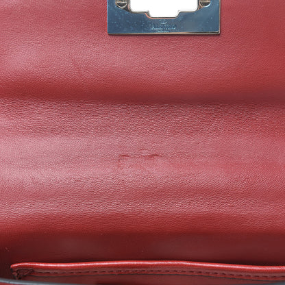 Valentino Garavani Patent Small Rockstud Spike Shoulder Bag Rosso Valentino 10 of 10