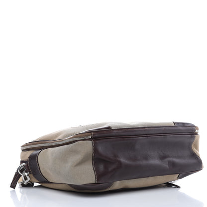 Prada Jacquard Logo Bauletto Corda Moro 4 of 18