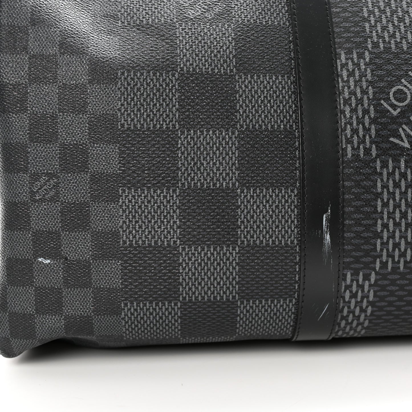 Damier Graphite 3D Keepall Bandouliere 50