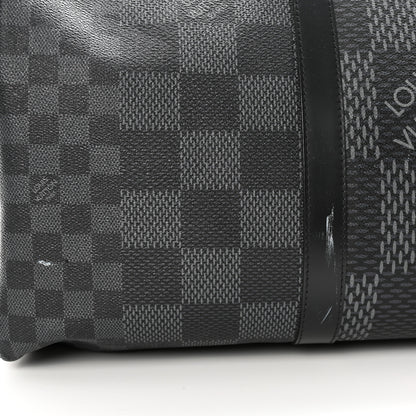 Louis Vuitton Damier Graphite 3D Keepall Bandouliere 50 12 of 18