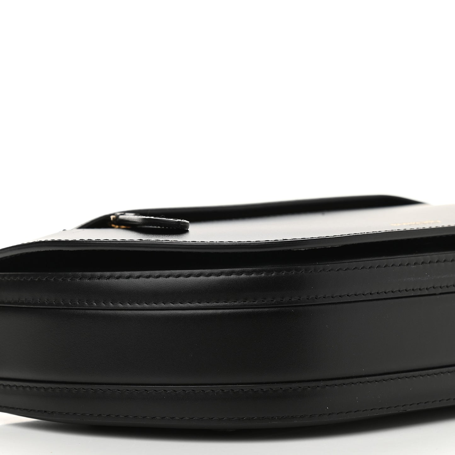 Calfskin Small Olympia Shoulder Bag Black