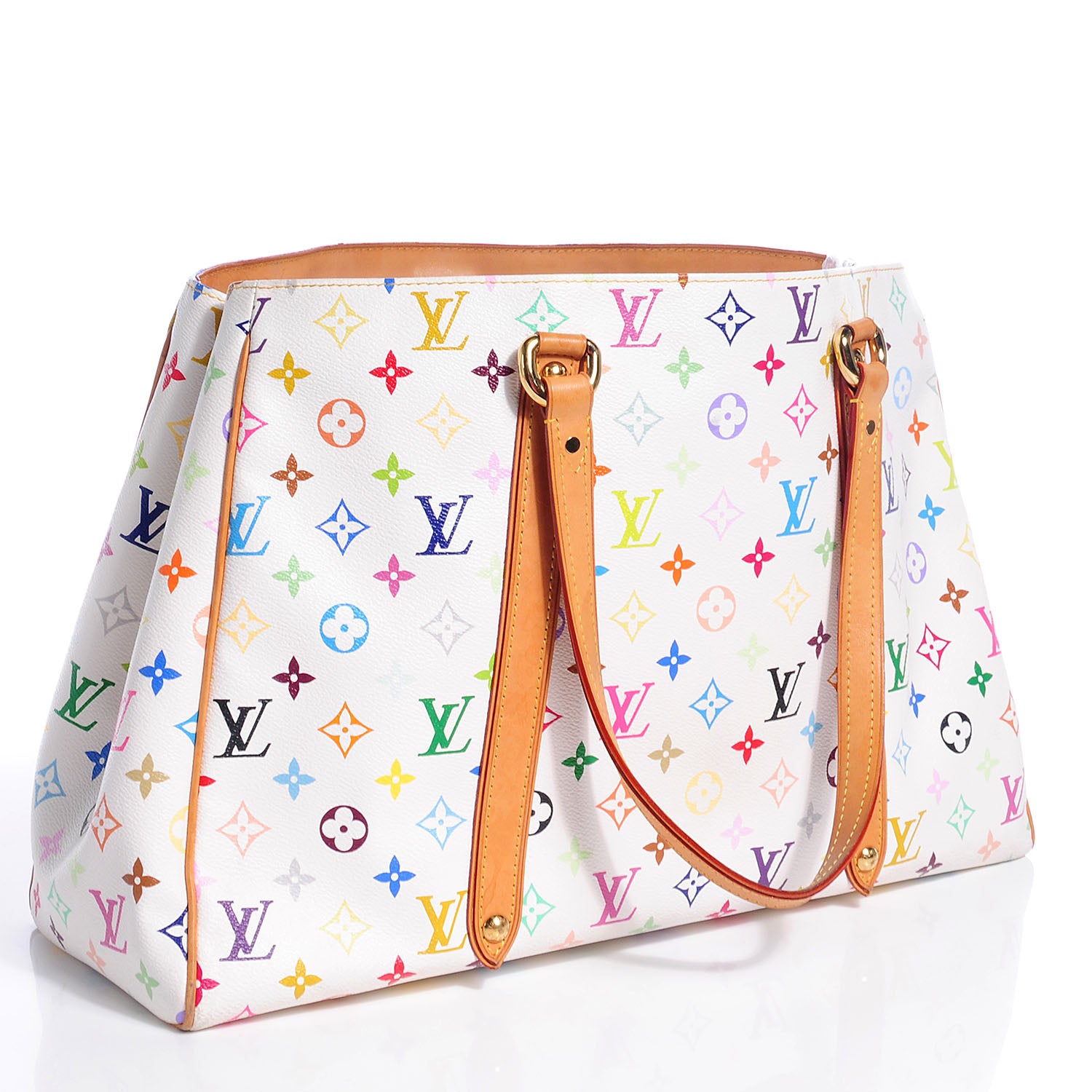 Louis Vuitton Monogram Multicolor Aurelia GM White 3 of 7