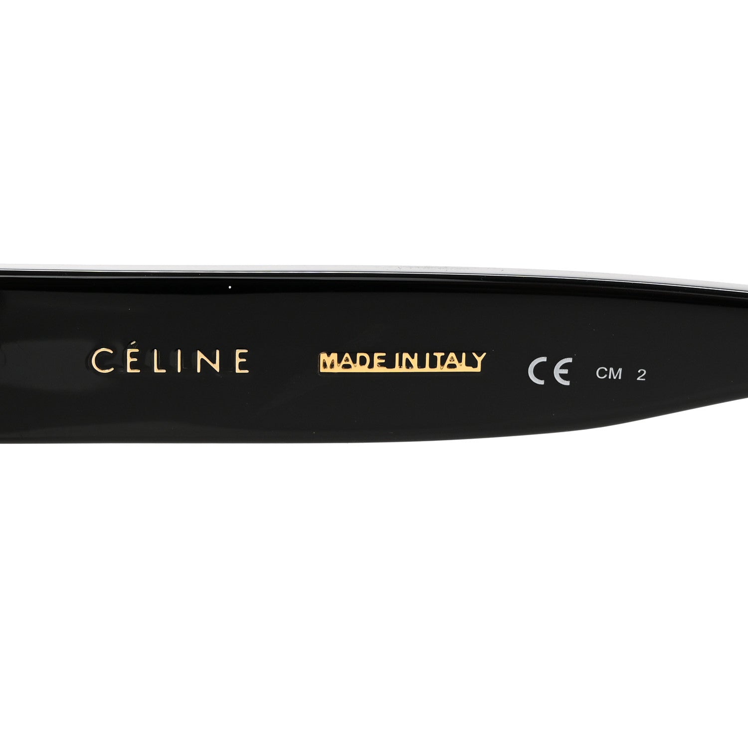 Celine Shadow Sunglasses CL 41026/S Black Havana 6 of 7