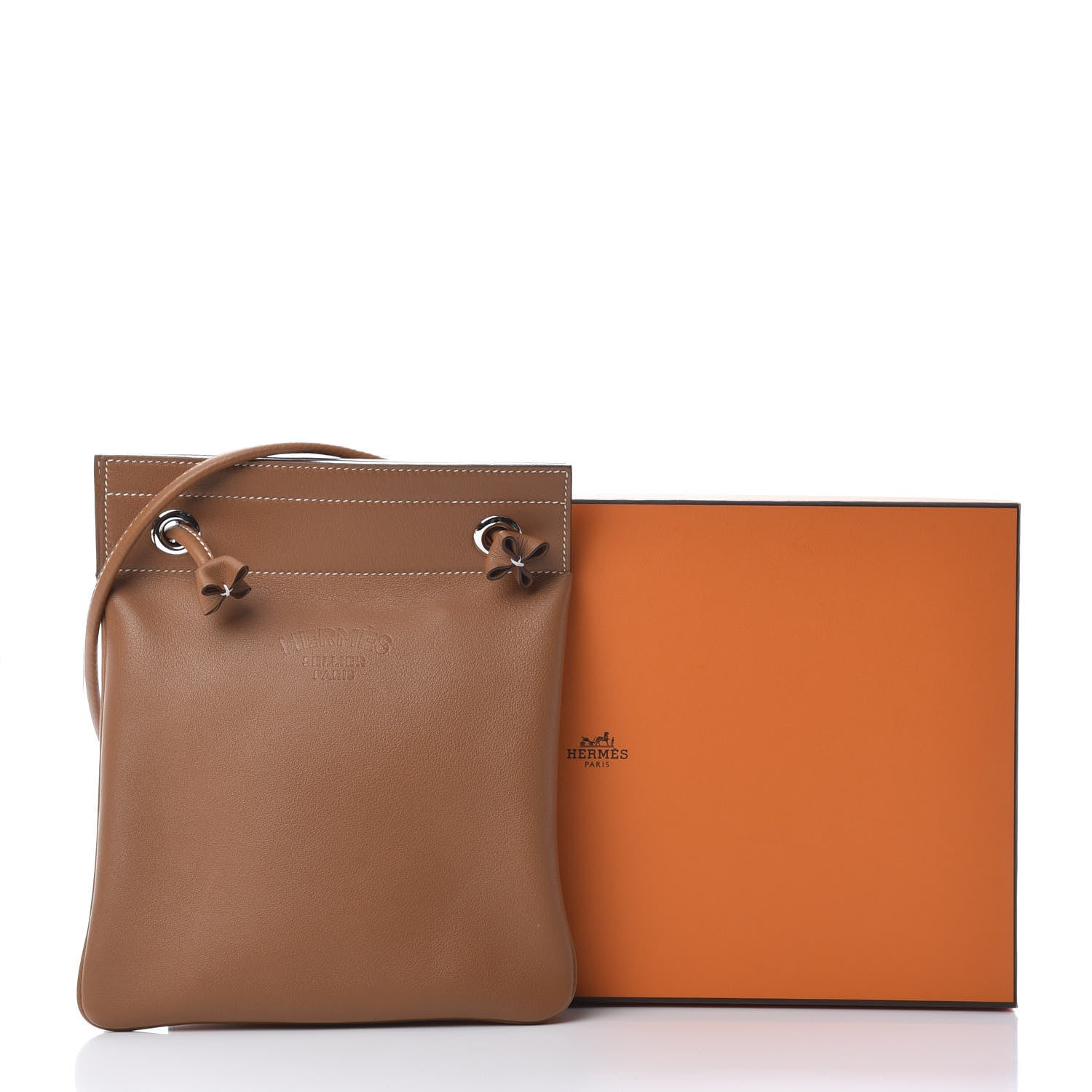 Hermes Milo Lambskin Swift Mini Aline Gold 12 of 12