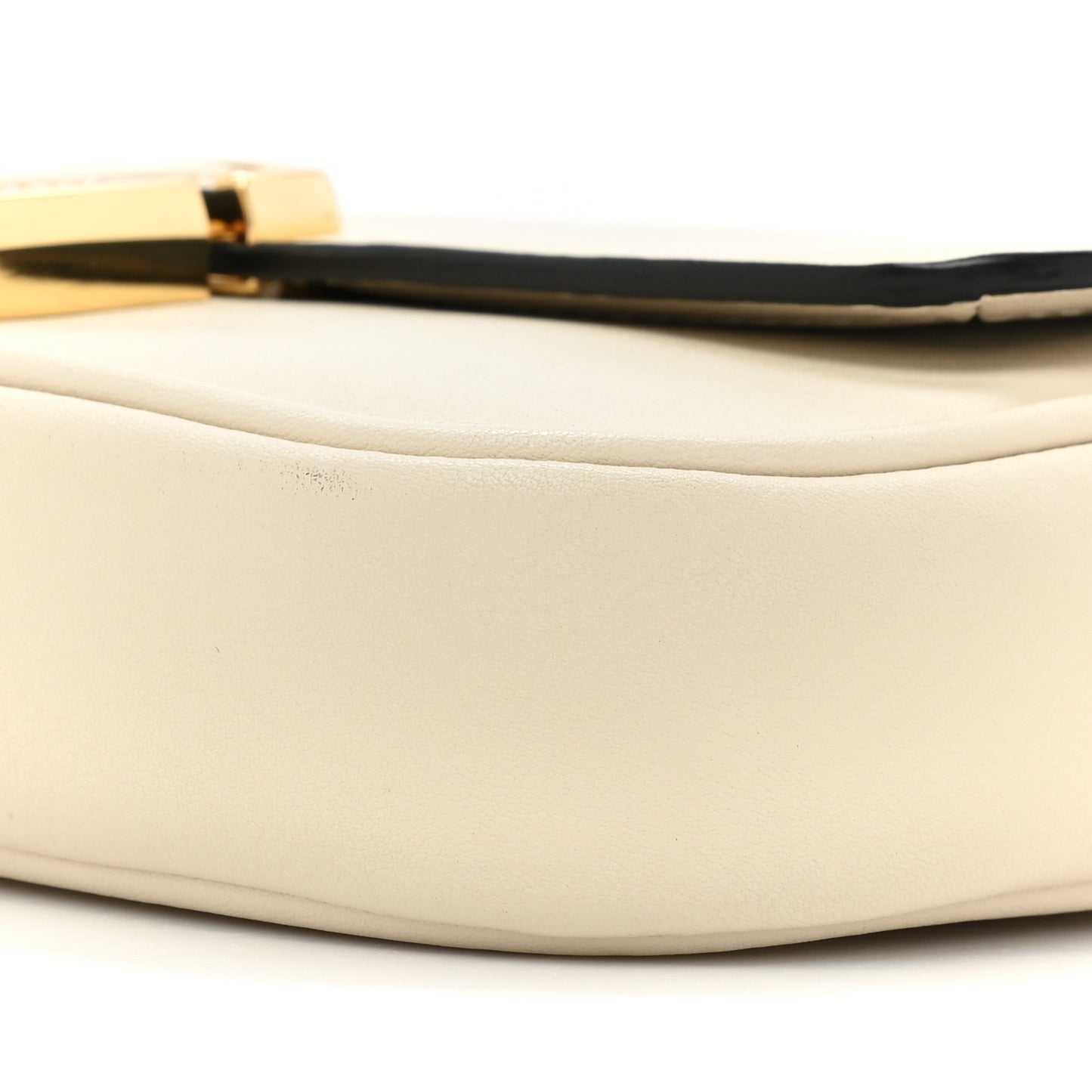 Calfskin Mini The J Marc Shoulder Bag Ivory