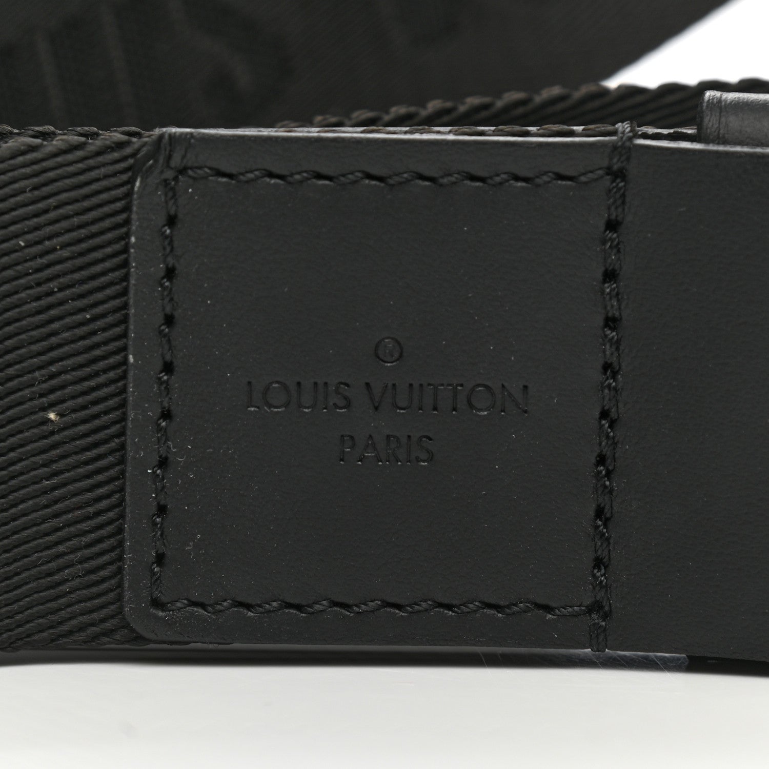 Louis Vuitton Damier Salt Slingback Trunk Black Ocean Blue 5 of 11
