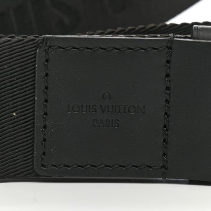 Louis Vuitton Damier Salt Slingback Trunk Black Ocean Blue 5 of 11