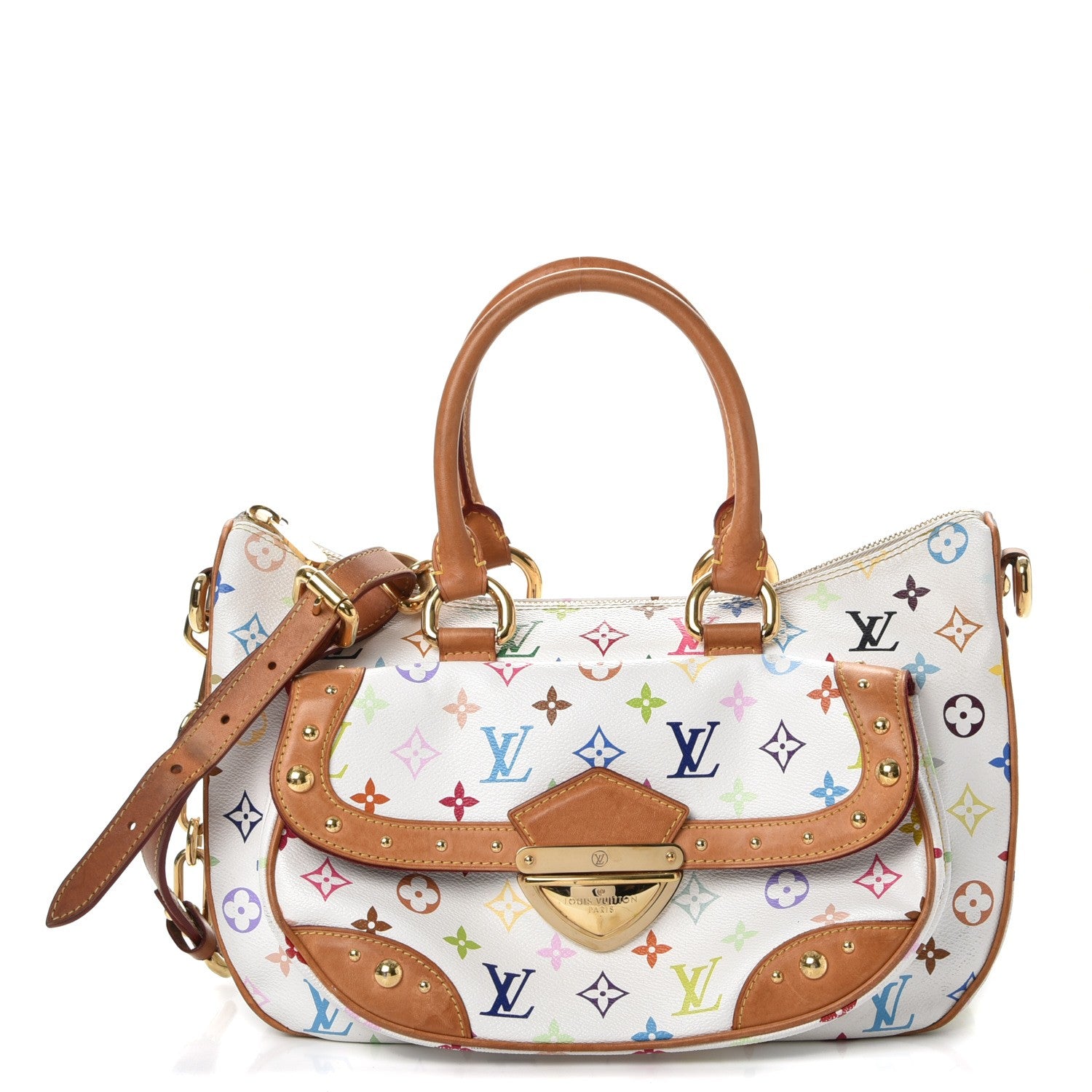 Louis Vuitton Monogram Multicolor Rita White 1 of 31