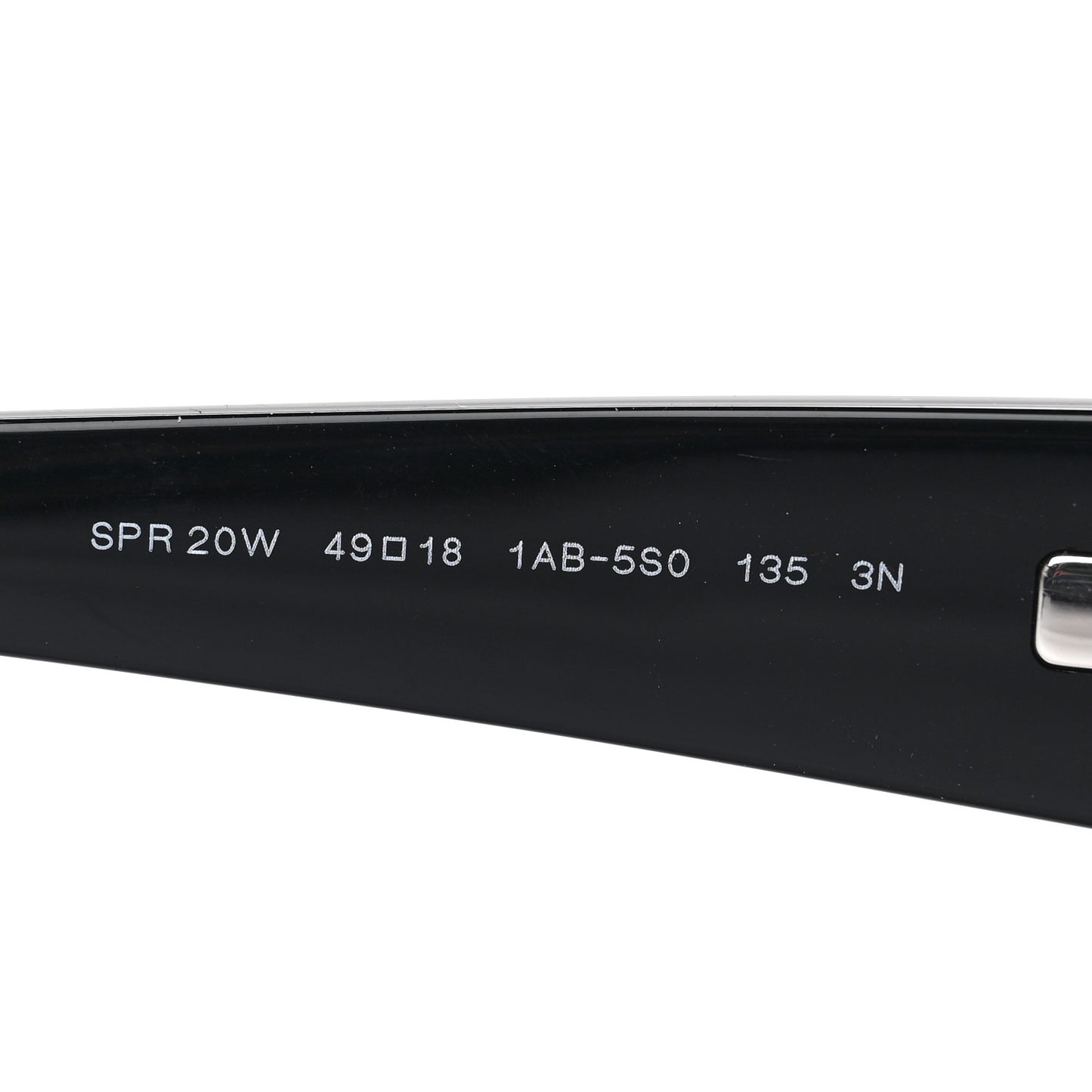 Acetate Sunglasses SPR 20W Black