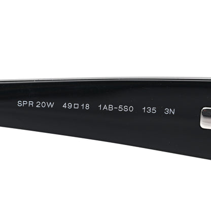 Prada Acetate Sunglasses SPR 20W Black 7 of 8