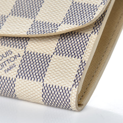 Louis Vuitton Damier Azur Emilie Wallet 8 of 10
