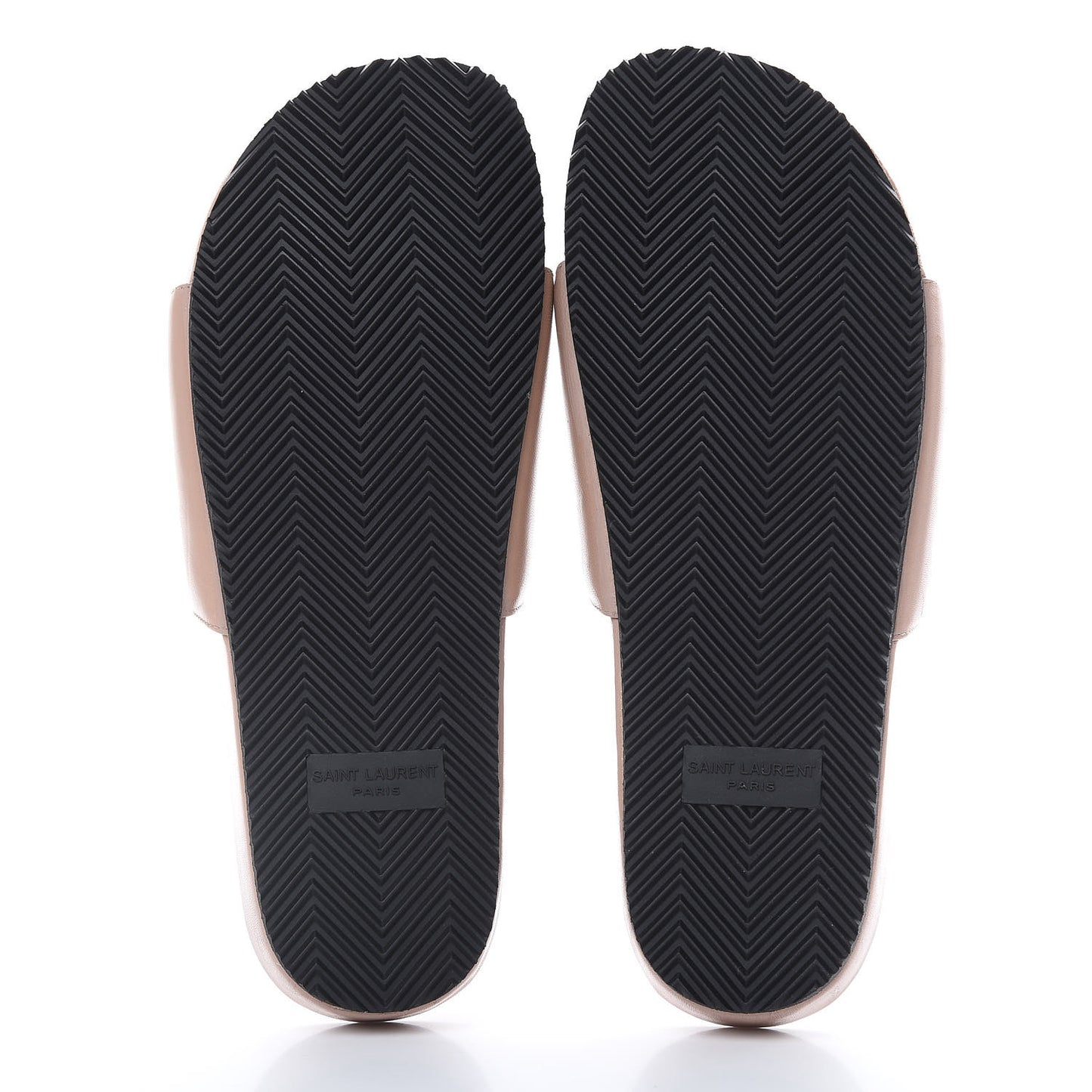 Nappa Joan Slide Sandals 37.5 Nude