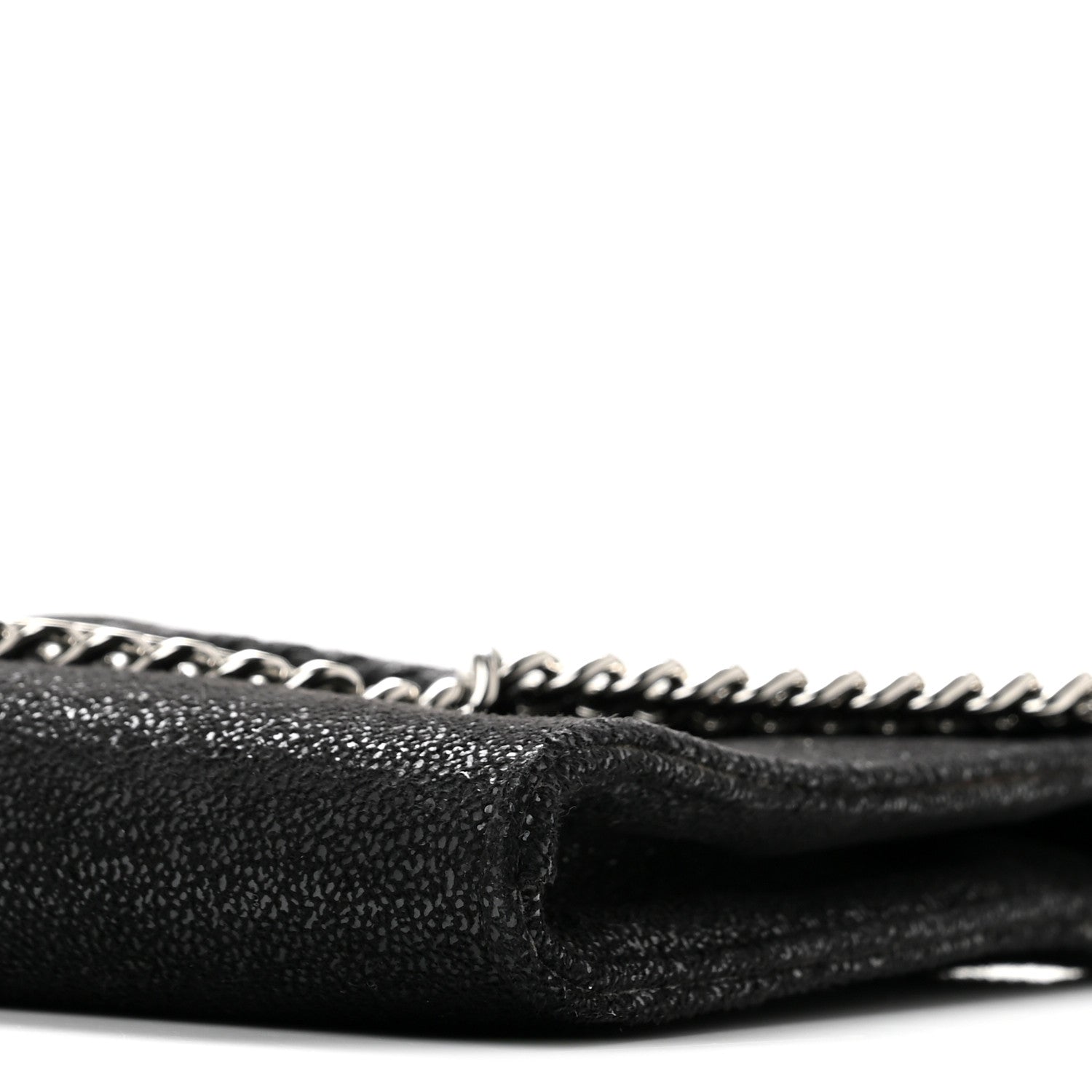 Stella McCartney Shaggy Deer Mini Falabella Crossbody Bag Black 10 of 12