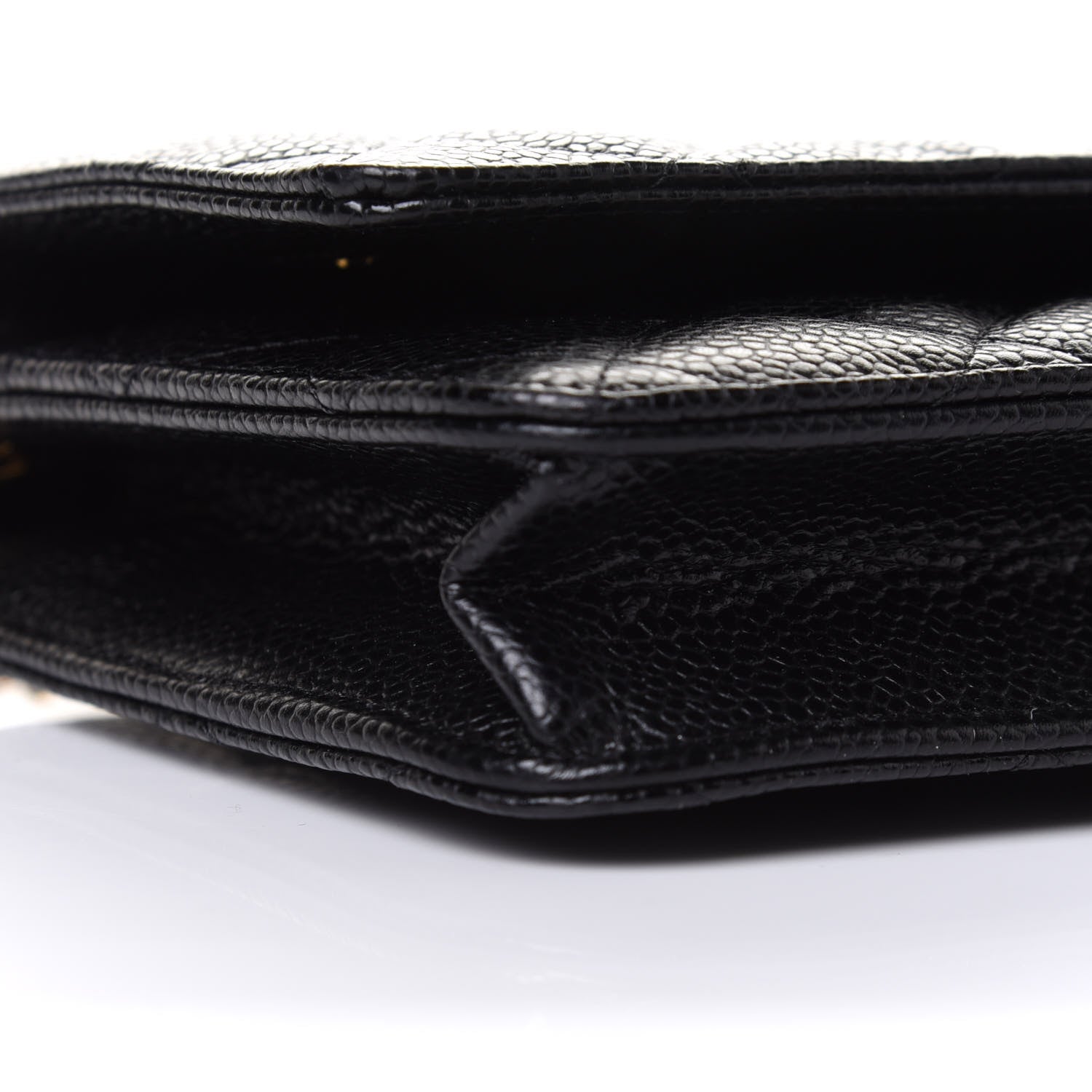 Chanel Caviar Quilted Wallet On Chain WOC Black 9 of 11
