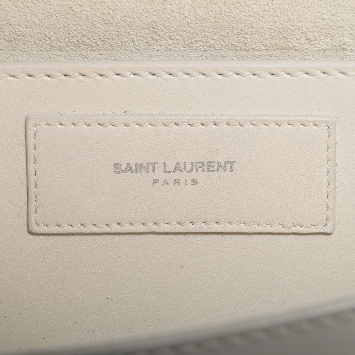 Saint Laurent Leather Classic Medium Betty Bag White 8 of 10