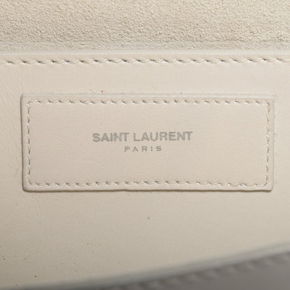 Saint Laurent Leather Classic Medium Betty Bag White 8 of 10