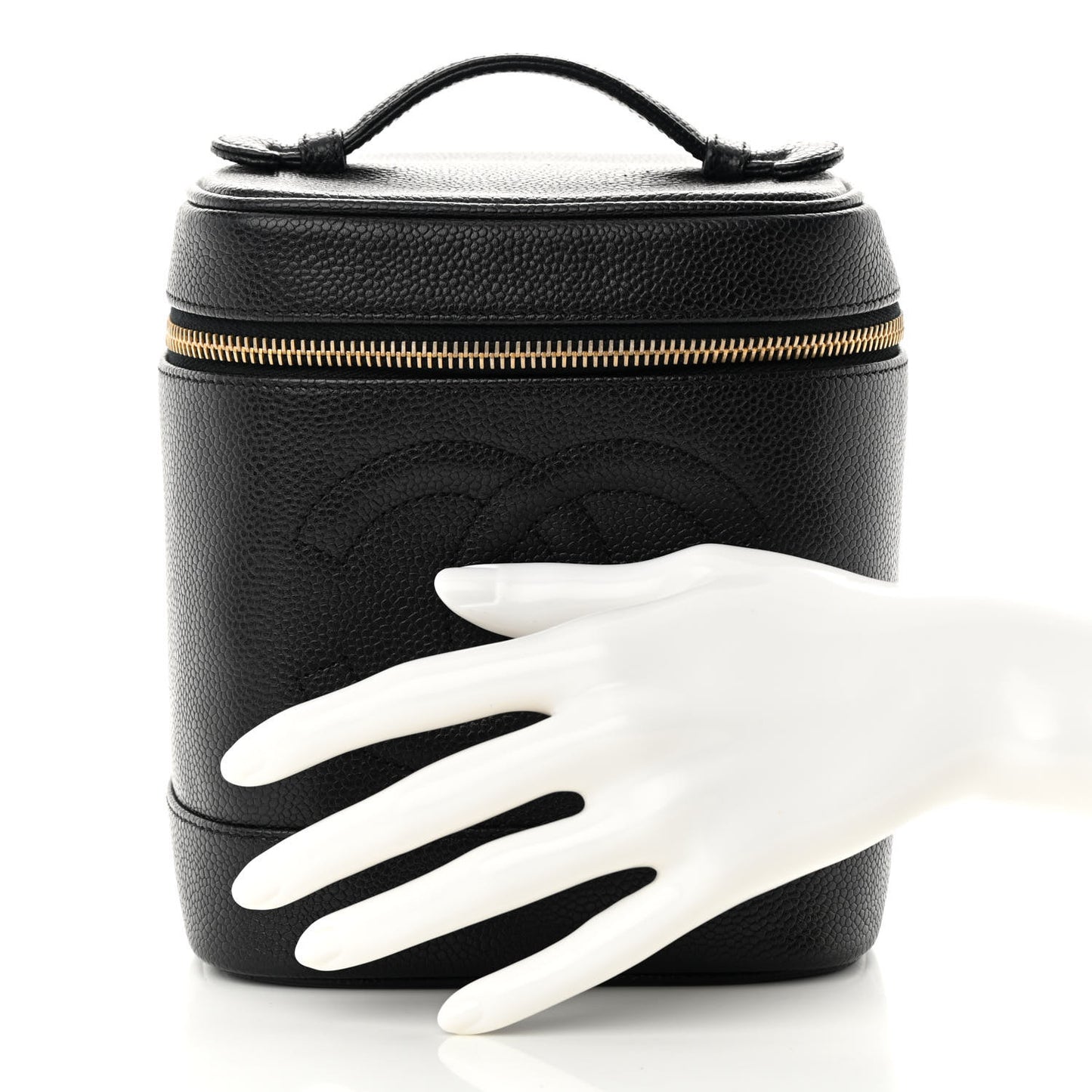 Caviar Vanity Cosmetic Case Black