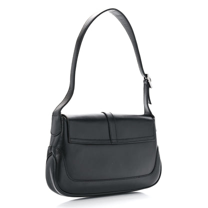 Gucci Calfskin Small Jackie O Hobo Black 2 of 12