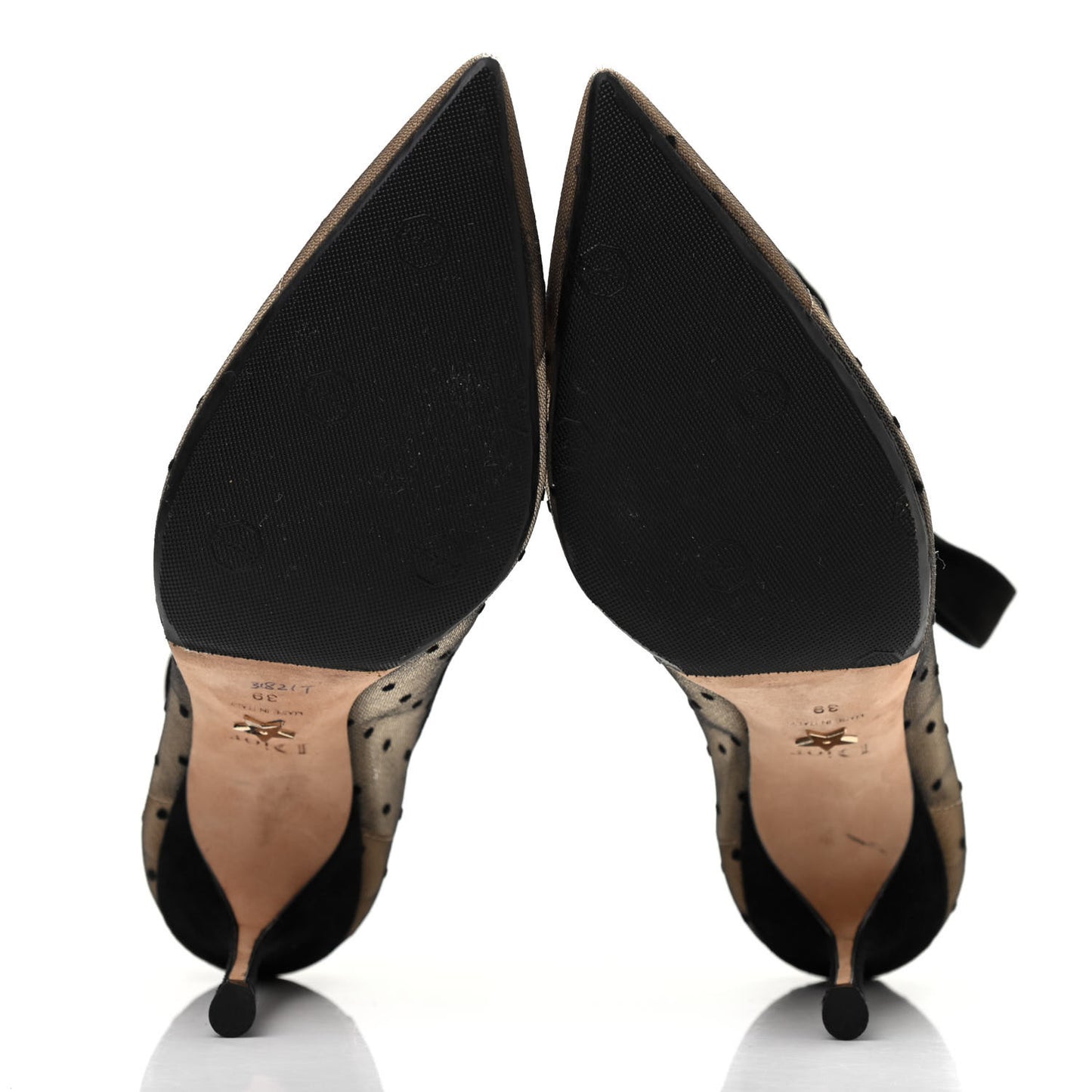 Suede Calfskin Lovely-D Ankle Wrap Pumps 39 Black