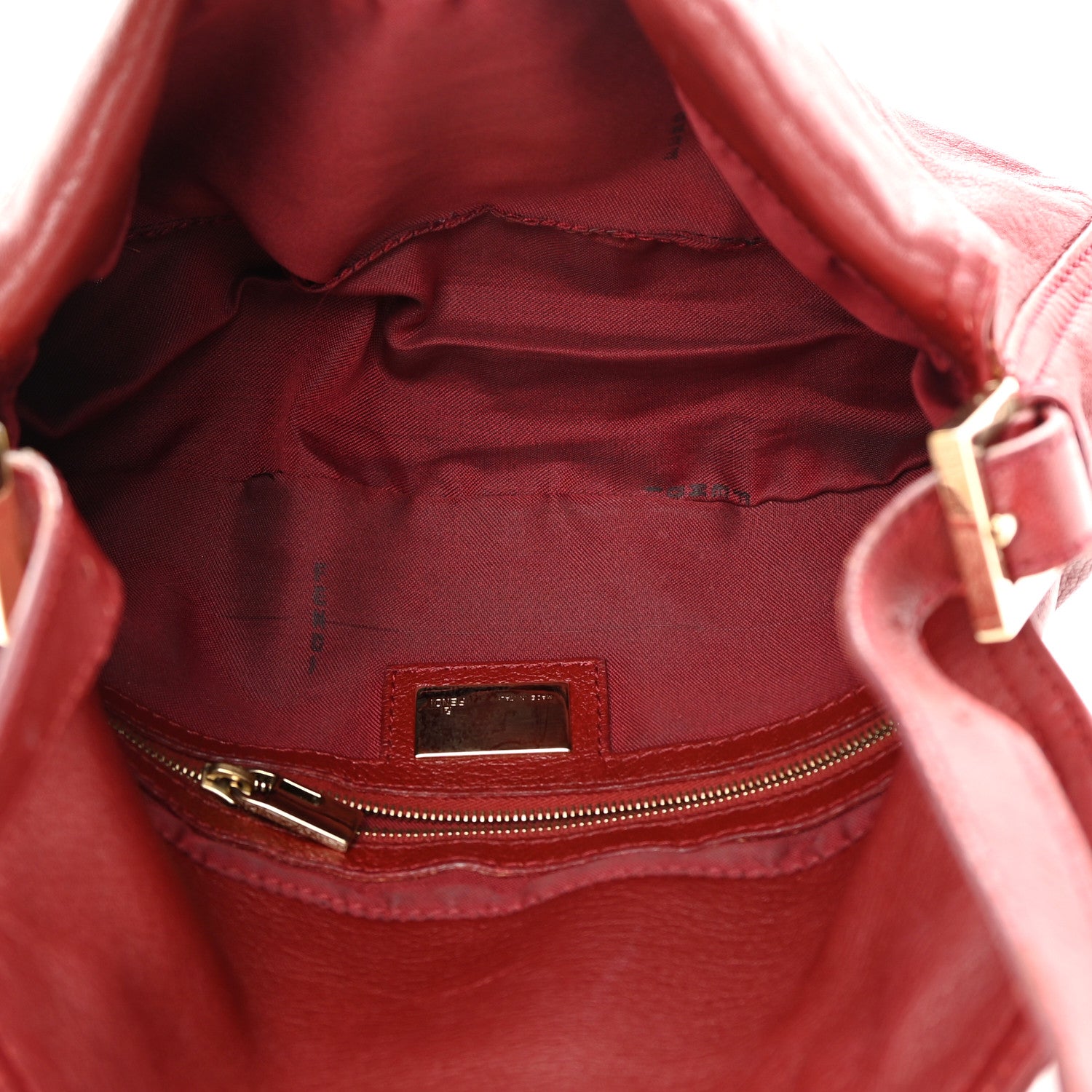 Fendi Calfskin Baguette Red 5 of 17