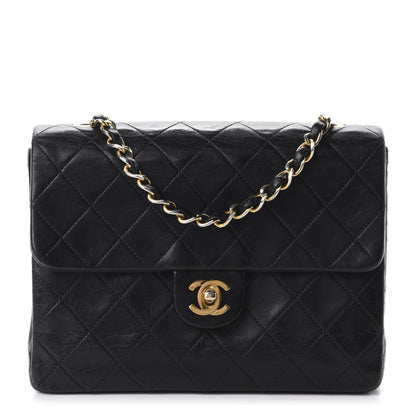Chanel Lambskin Quilted Mini Square Flap Black 1 of 13
