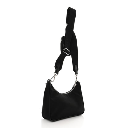 Prada Re-Nylon Saffiano Re-Edition 2005 Shoulder Bag Black 3 of 11