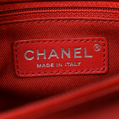 Chanel Caviar Quilted Medium Coco Handle Flap Red 6 of 11