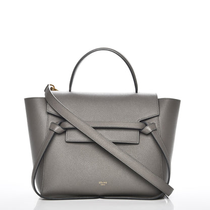 Celine Baby Grained Calfskin Micro Belt Bag Grey 4 of 10