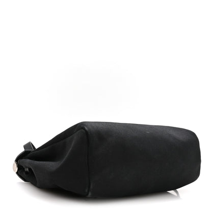 Hermes Toile Vache Calfskin Herbag 30 PM Backpack Black 4 of 10