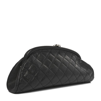 Chanel Caviar Quilted Timeless Clutch Black 3 of 11
