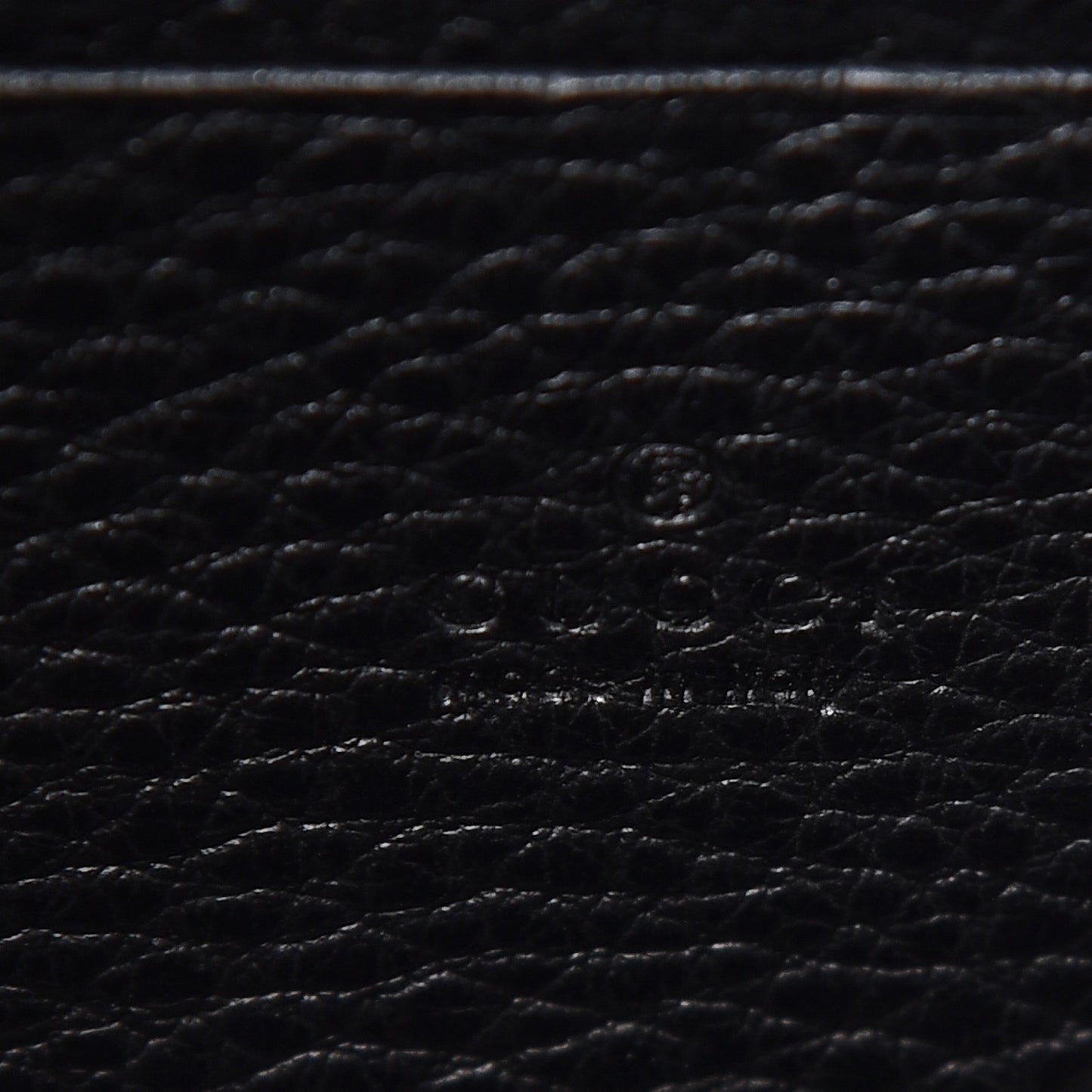 Calfskin Mini Dionysus Chain Wallet Black