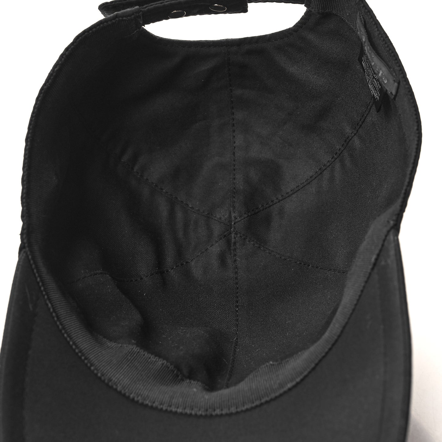 Cotton CC Cap Hat Black White