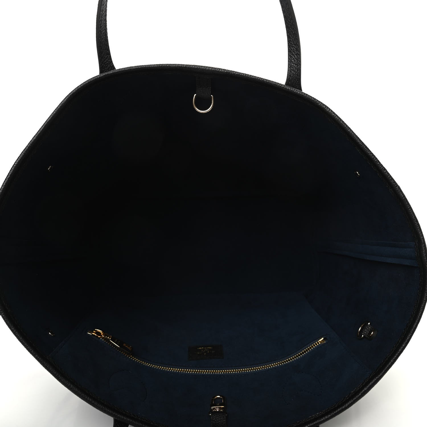 Louis Vuitton Empreinte Monogram Giant Neverfull MM Black 5 of 9