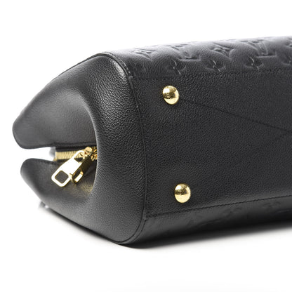 Louis Vuitton Empreinte Montaigne MM Black 9 of 10