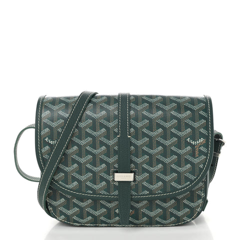 Goyardine Belvedere II PM Messenger Bag Green