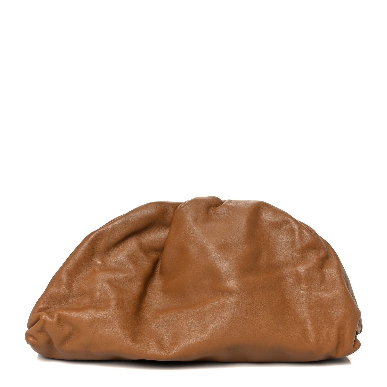 Bottega Veneta Smooth Butter Calf The Pouch Oversized Clutch Cammello 1 of 11