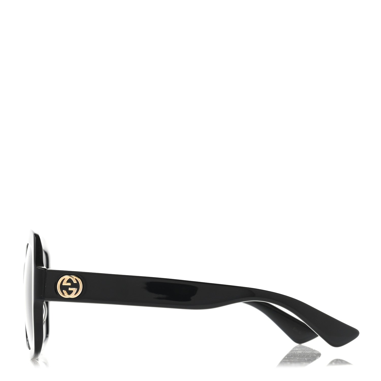 Gucci Acetate Square Frame Sunglasses GG0036S Black 4 of 8