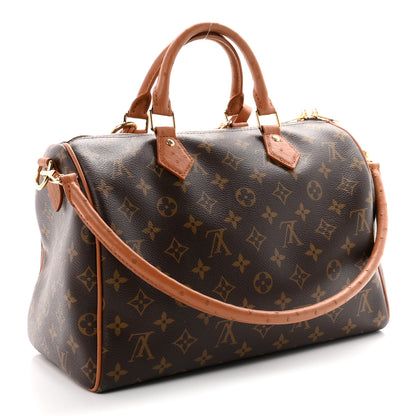 Louis Vuitton Monogram Speedy Soft 30 Boho 3 of 9
