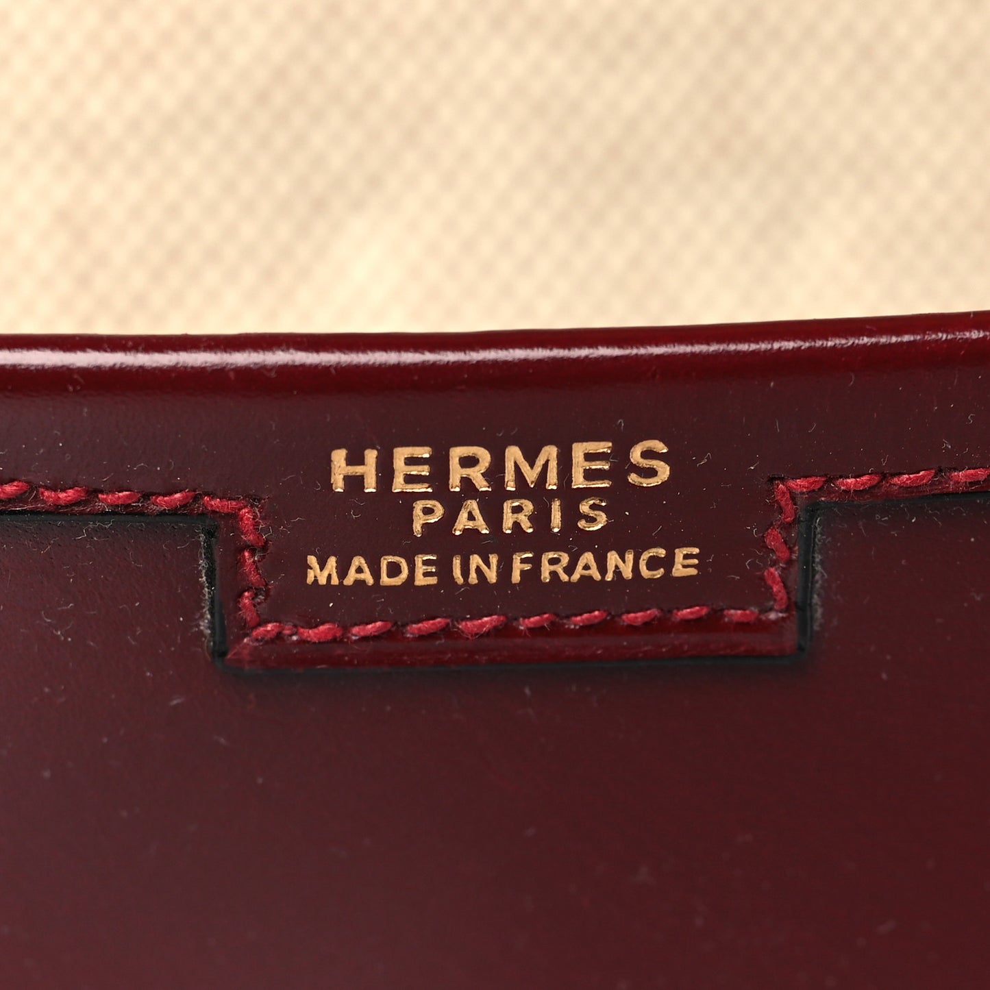 Box Jige PM Clutch Rouge H