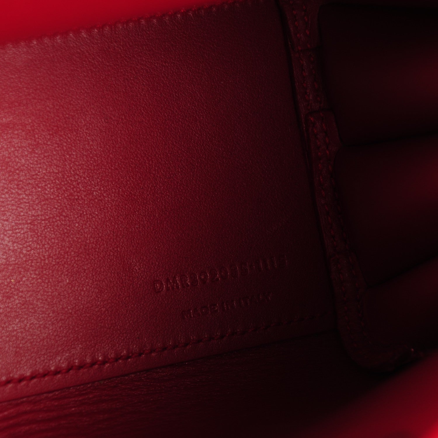 Saint Laurent Grained Calfskin Nano Sac De Jour Lipstick Red 6 of 7