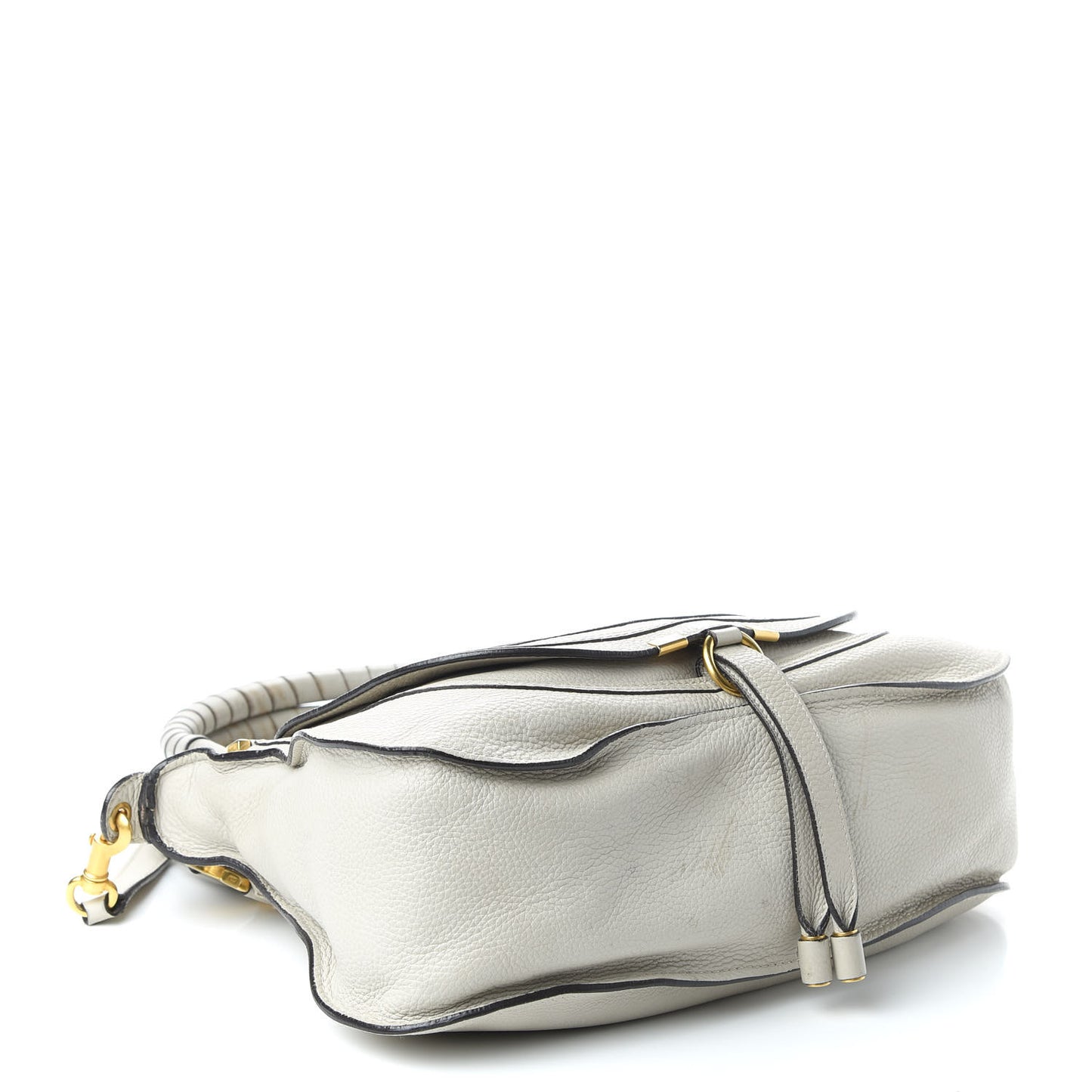 Calfskin Medium Marcie Satchel Dove