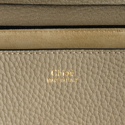 Chloe Grained Lambskin Mini Drew Shoulder Bag Motty Grey 6 of 8